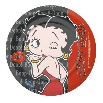 Prato Betty Boop 08 unidades